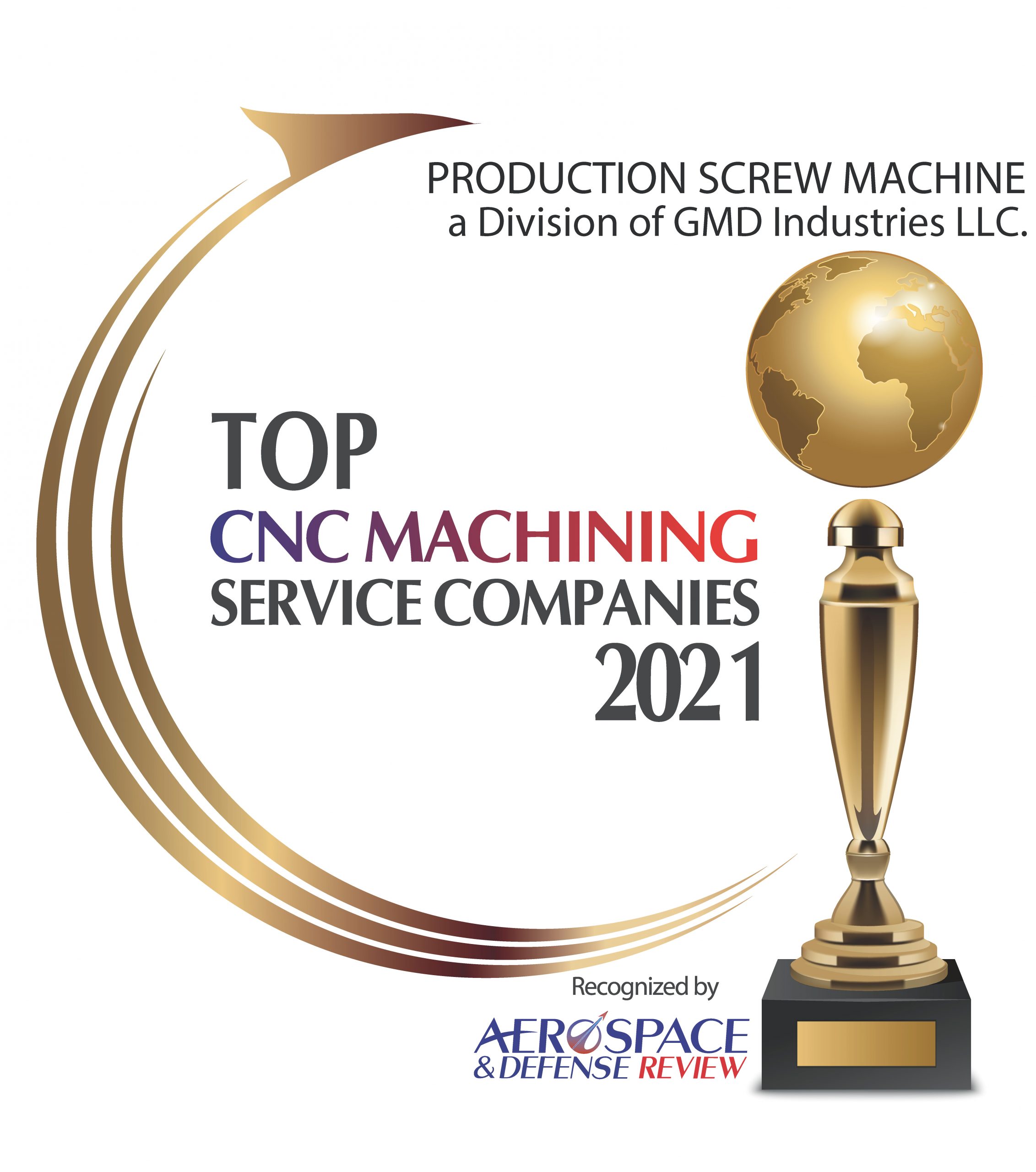 Company award logo Production Screw